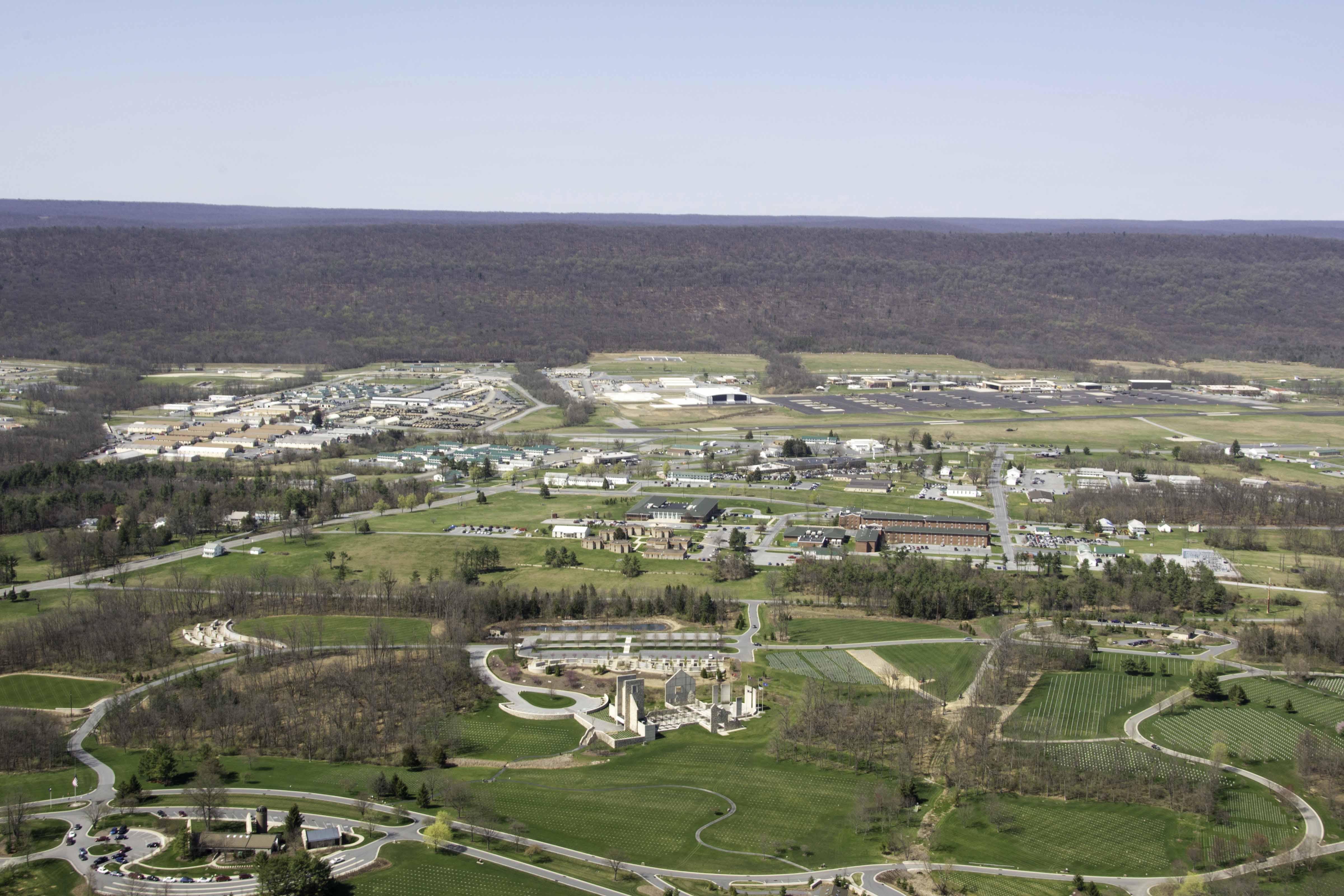 Fort Indiantown Gap Base Map artscalawag